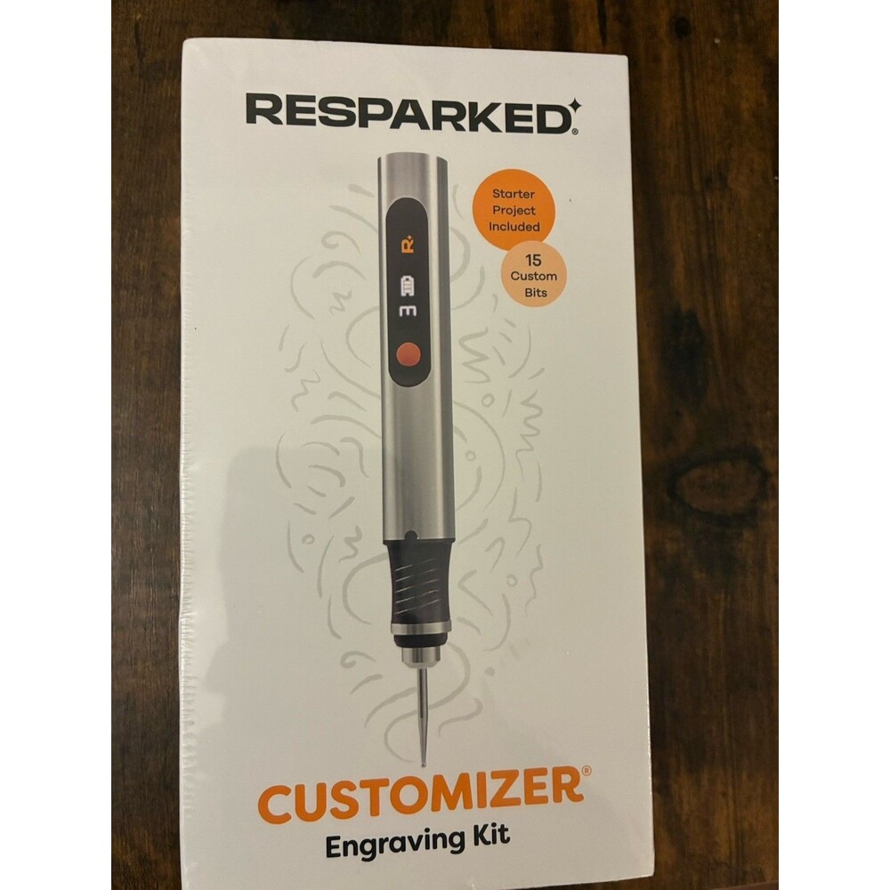 Resparked Customizer Engraving Kit Brand New and Sealed‎